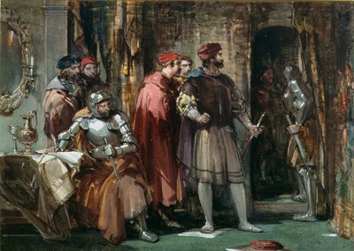 Die Darnley-Verschwörer von George Cattermole